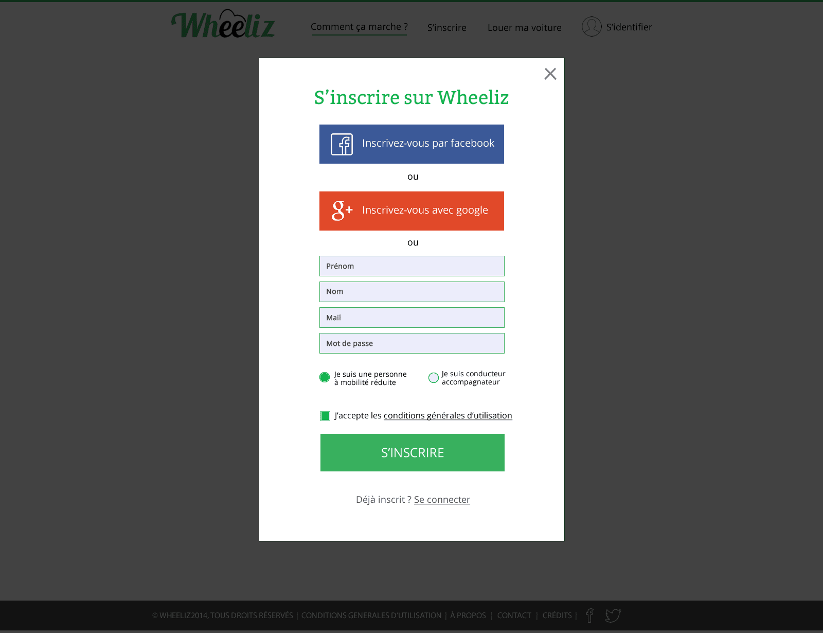 02 Wheeliz Website Sinscrire Page V2