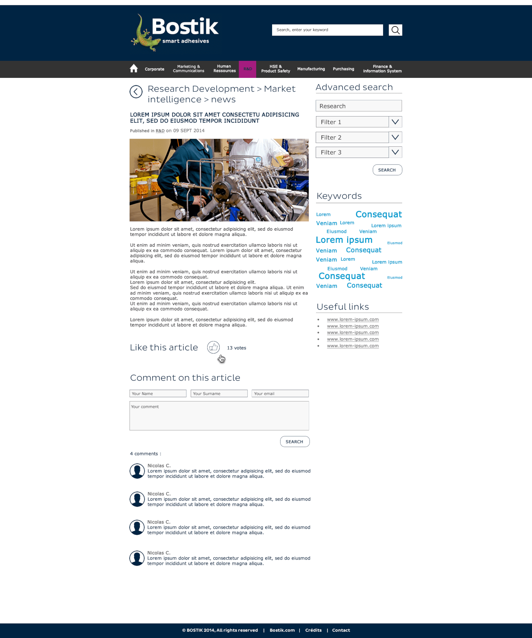 03 News Page intranet Bostik V07 POUCE